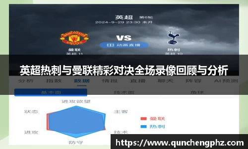 英超热刺与曼联精彩对决全场录像回顾与分析